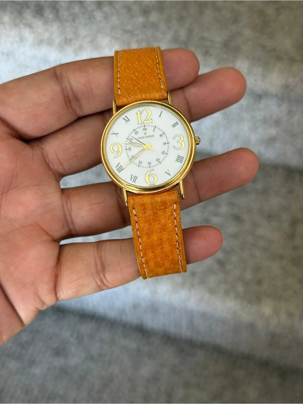 Movado elegant wristwatch